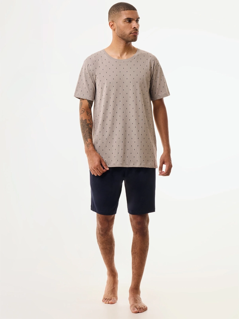 PIJAMA HOMBRE KENNETH STEVENS CORTO - 5