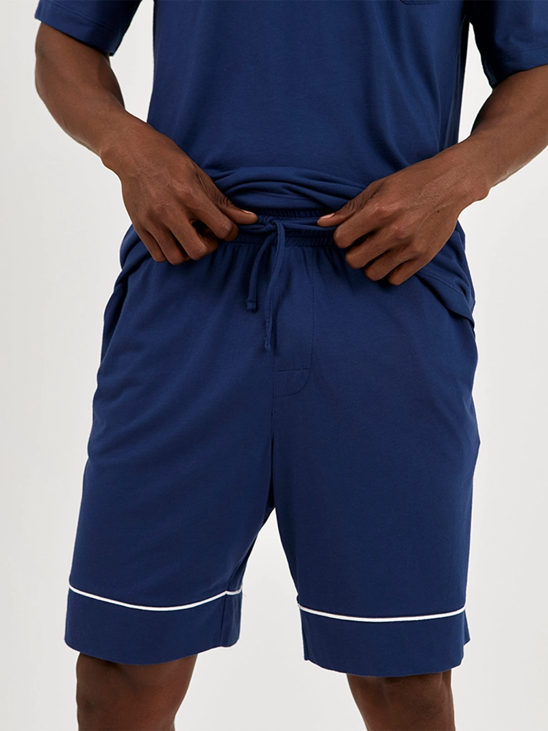 PIJAMA HOMBRE IN BLOOM NOAH CORTO SAPPHIRE - 1