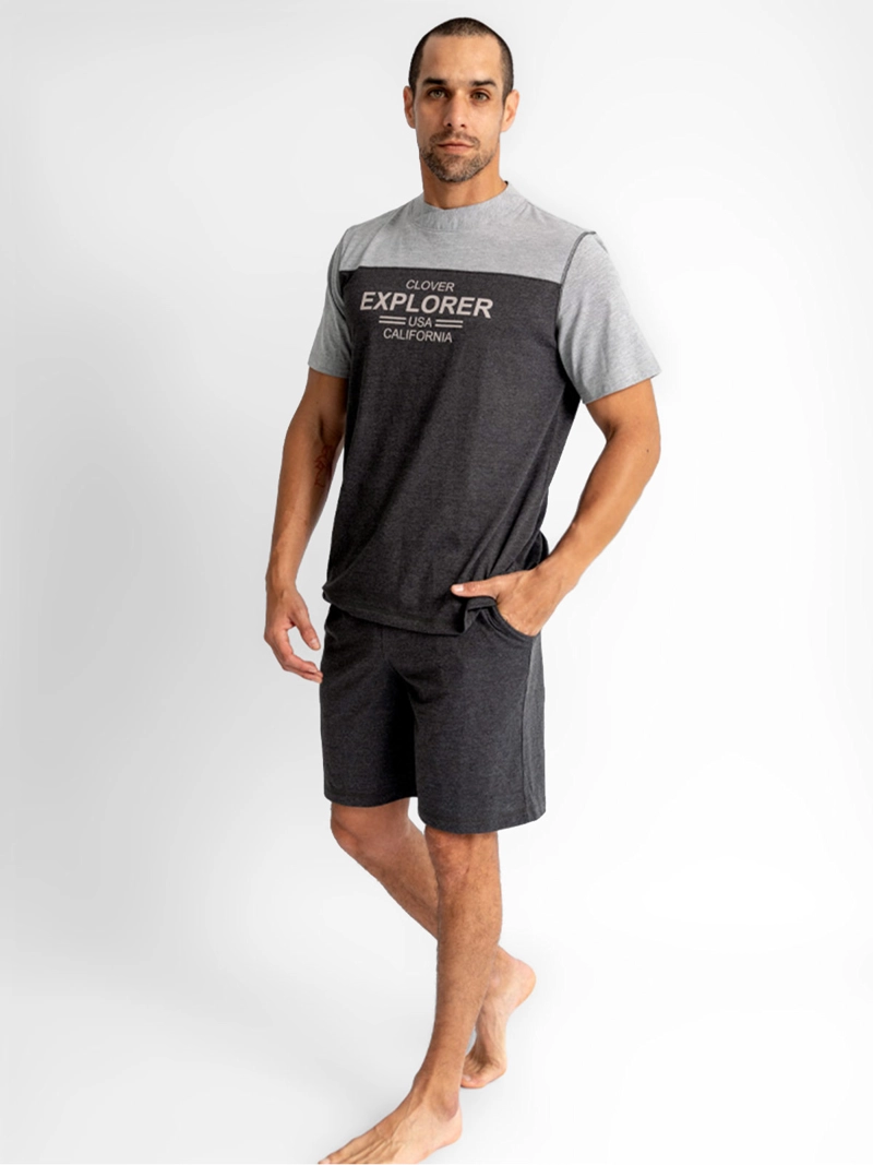 PIJAMA ALGODÓN HOMBRE CLOVER MADISON - 3