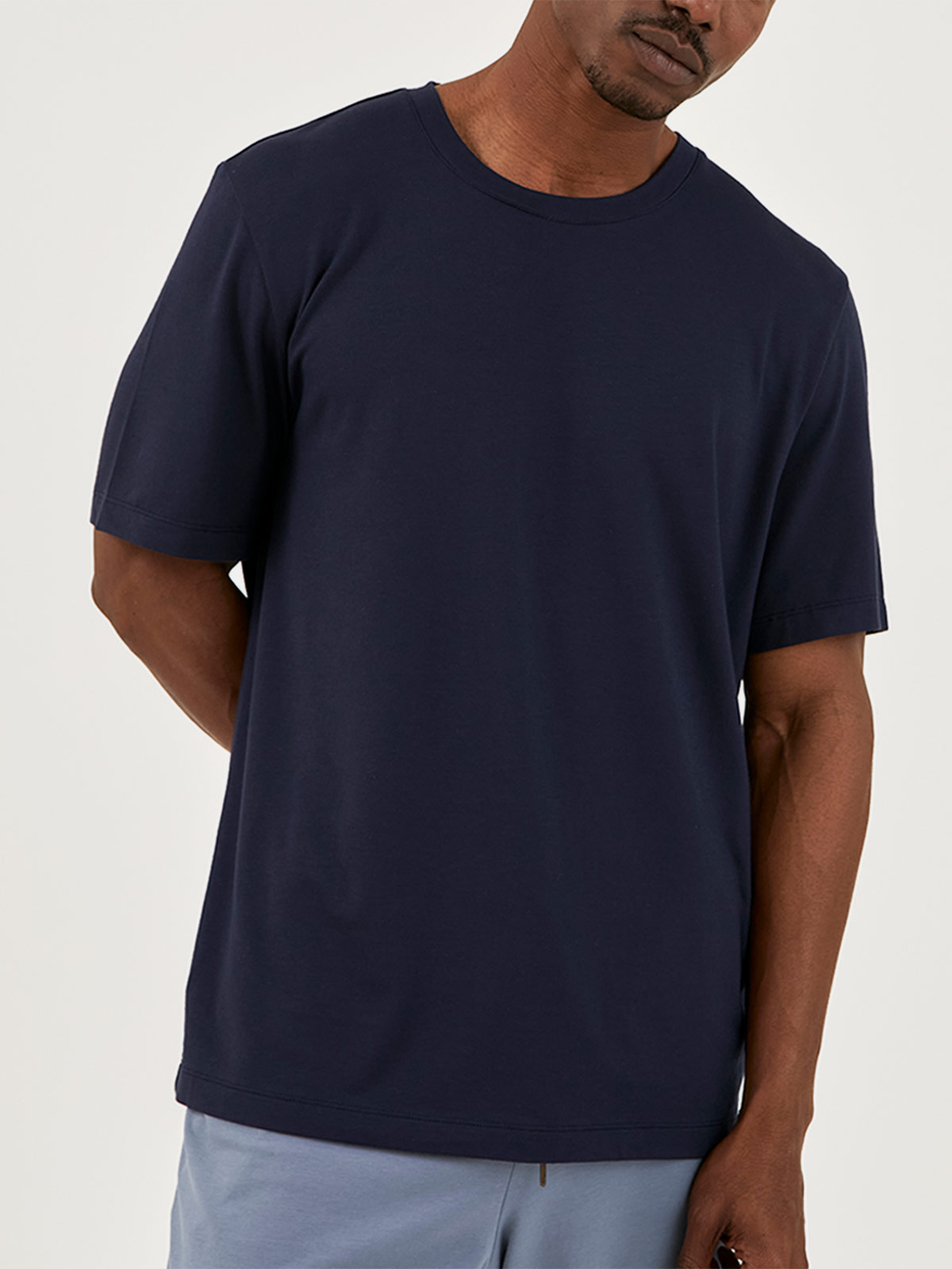 POLO MANGA CORTA HOMBRE IN BLOOM CUELLO REDONDO ALGODÓN POSEIDON - 2