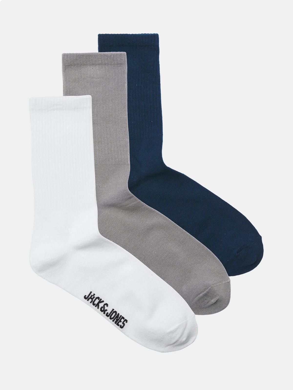 PACK X3 MEDIAS ALGODÓN HOMBRE JACK & JONES - 1