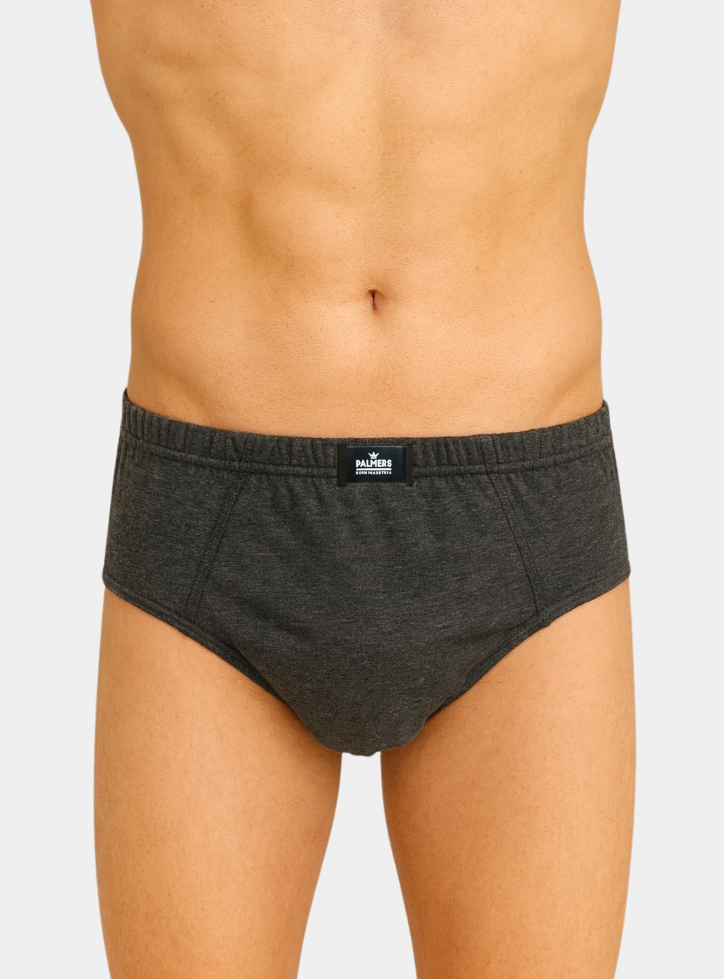 PACK X5 CALZONCILLOS SLIP HOMBRE PALMERS ALGODÓN ELÁSTICO RECUBIERTO - 2