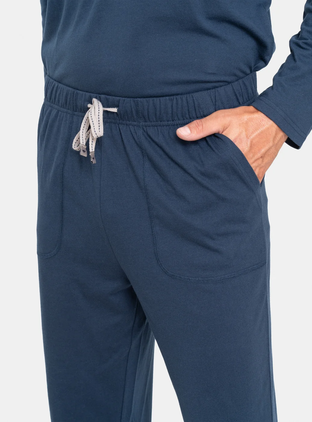 PIJAMA MANGA LARGA HOMBRE PALMERS CON BOLSILLOS - 3