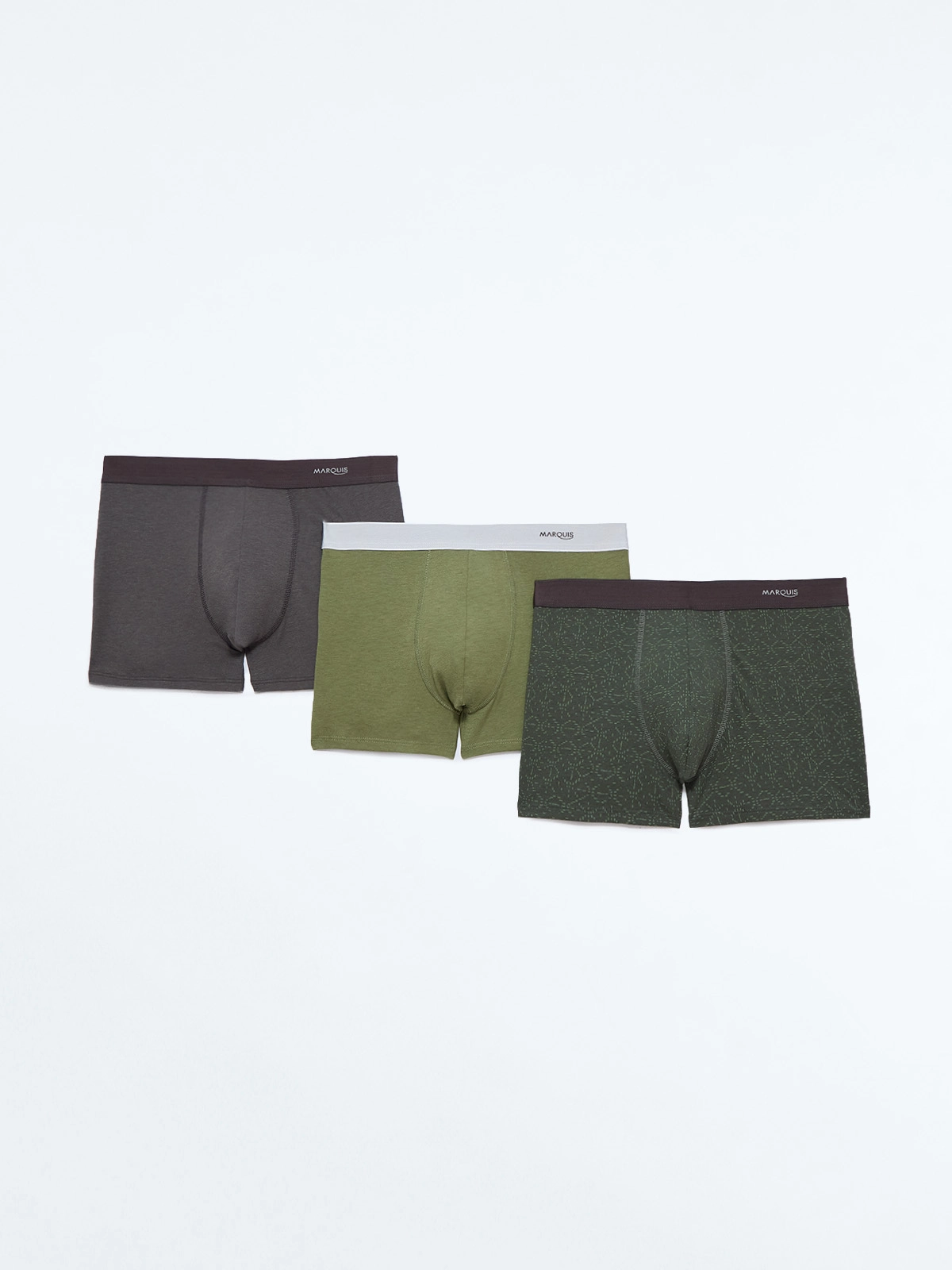 PACK X3 BÓXER HOMBRE MARQUIS PRINT - 1