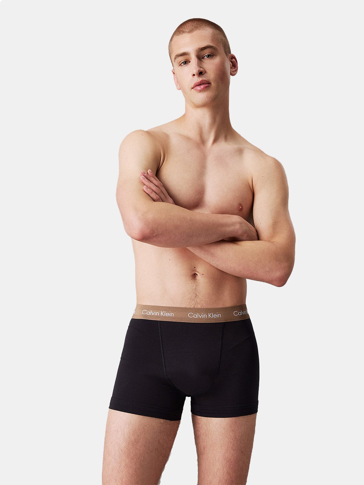 PACK X3 CALZONCILLO ALGODÓN HOMBRE CALVIN KLEIN STRETCH - 2