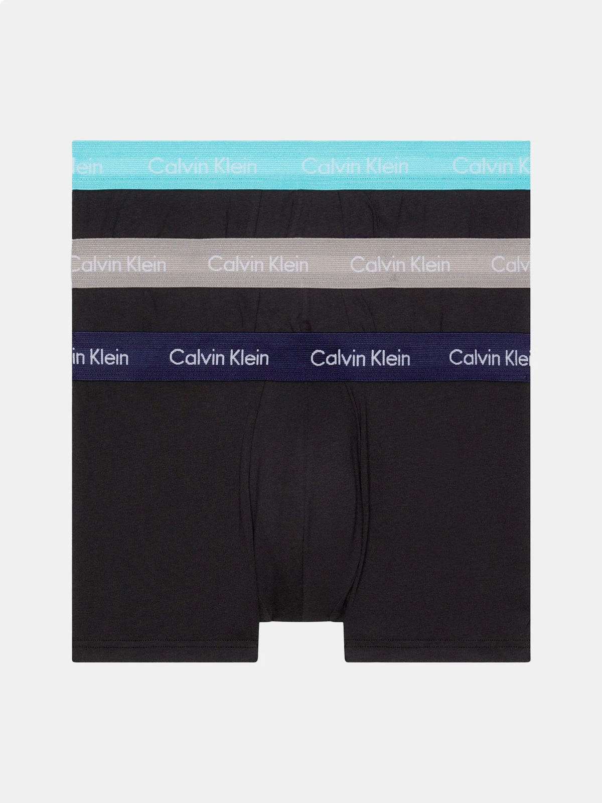 PACK X3 CALZONCILLO ALGODÓN HOMBRE CALVIN KLEIN STRETCH - 1