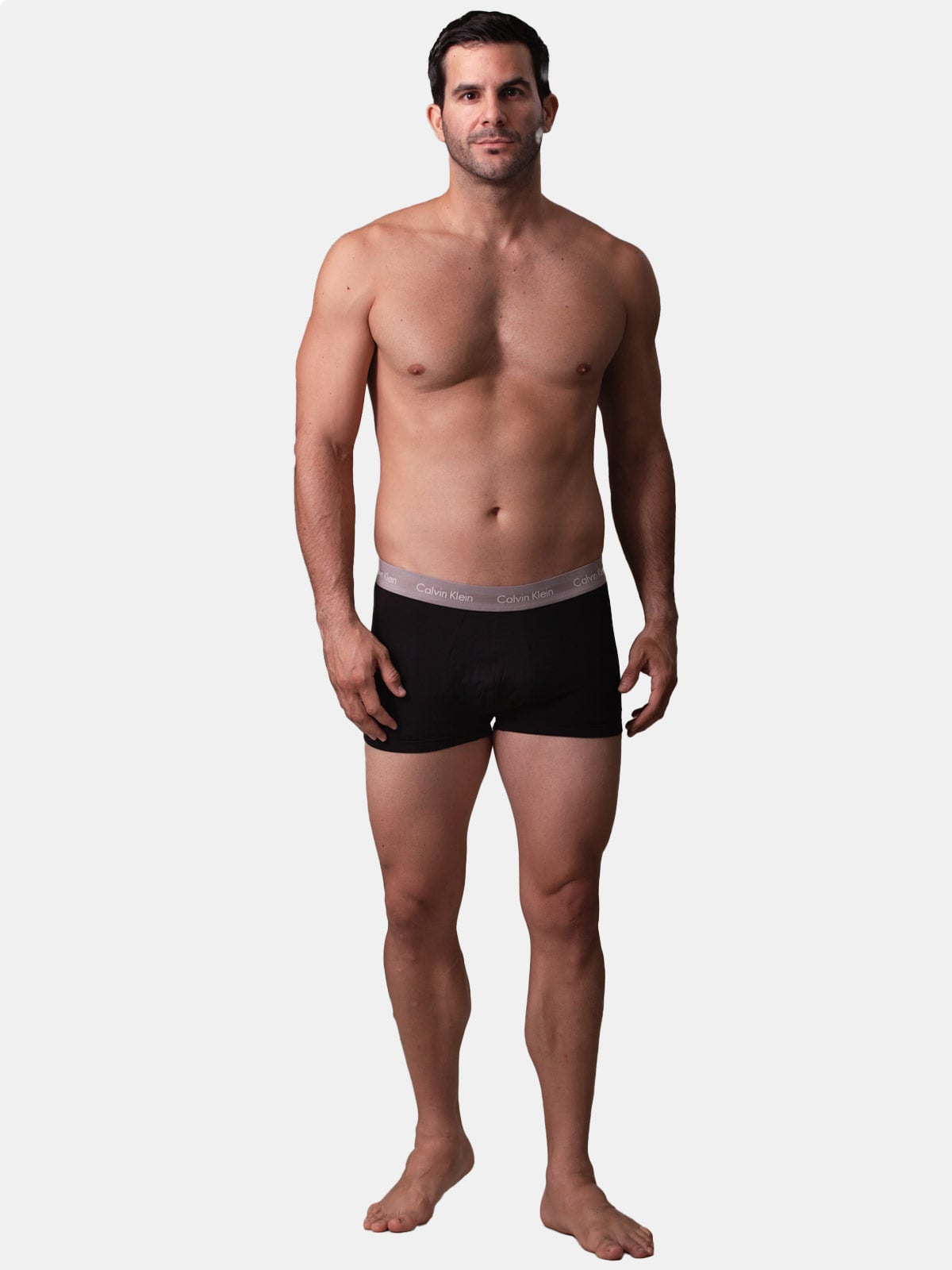 PACK X3 CALZONCILLO ALGODÓN HOMBRE CALVIN KLEIN STRETCH - 2