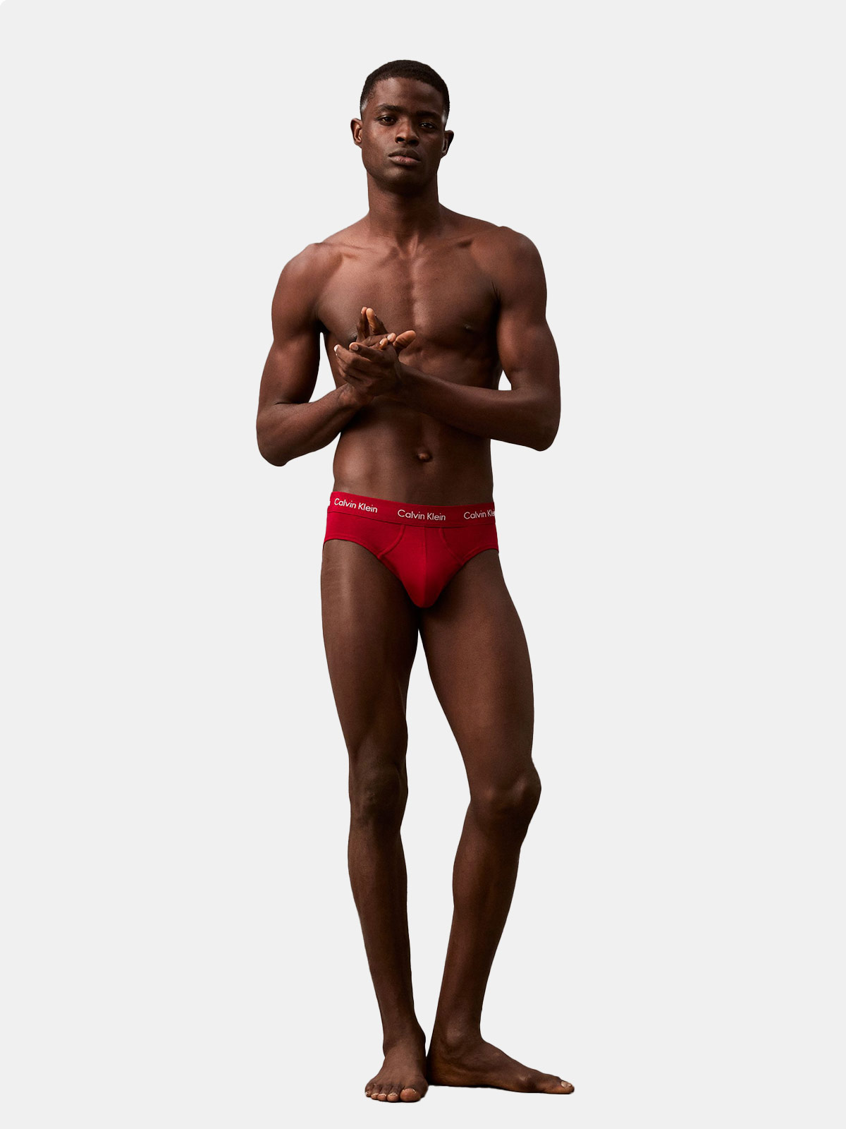 PACK X3 CALZONCILLO ALGODÓN HOMBRE CALVIN KLEIN STRETCH - 2