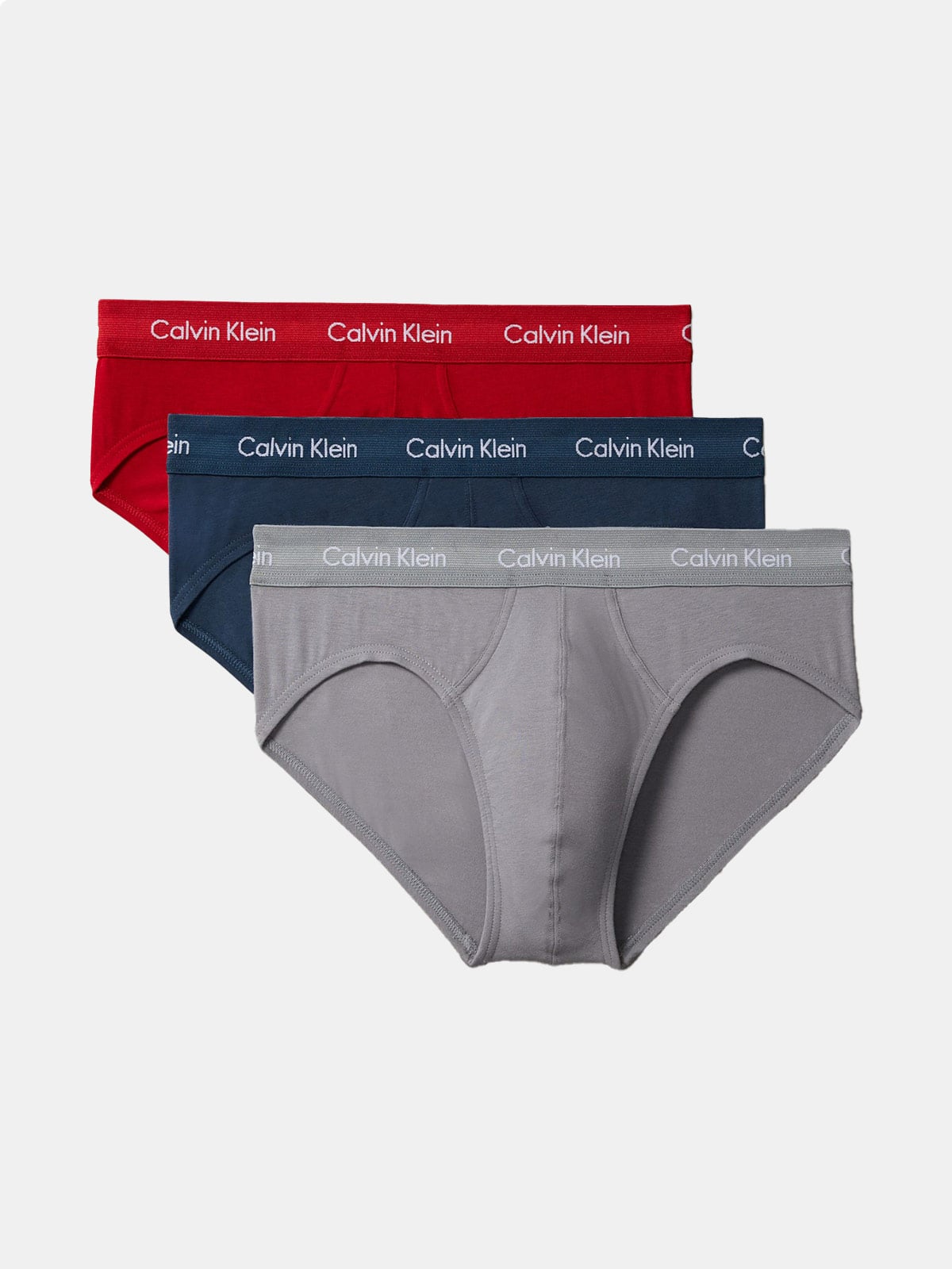 PACK X3 CALZONCILLO ALGODÓN HOMBRE CALVIN KLEIN STRETCH - 1