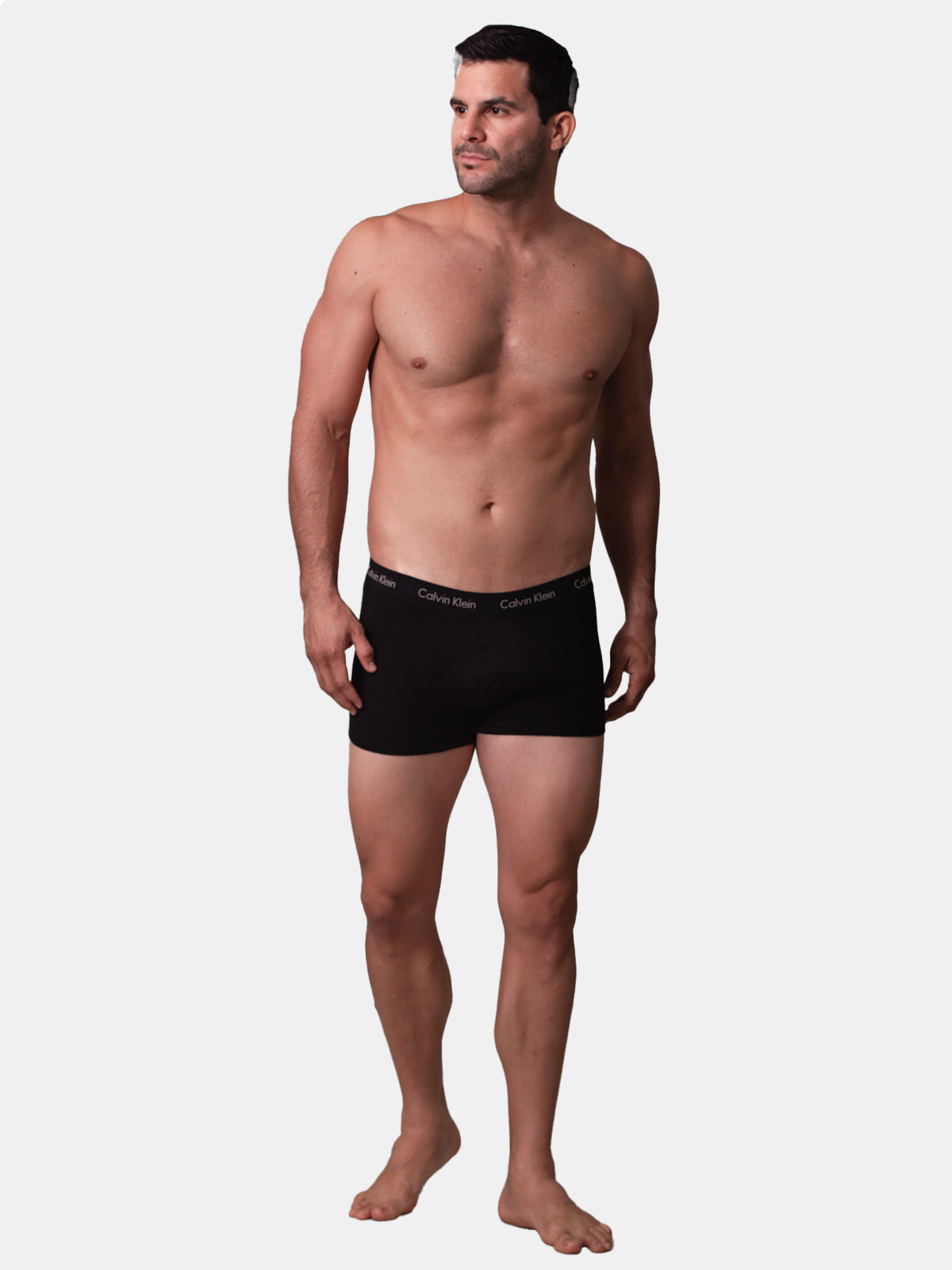 PACK X3 CALZONCILLO ALGODÓN HOMBRE CALVIN KLEIN STRETCH - 2
