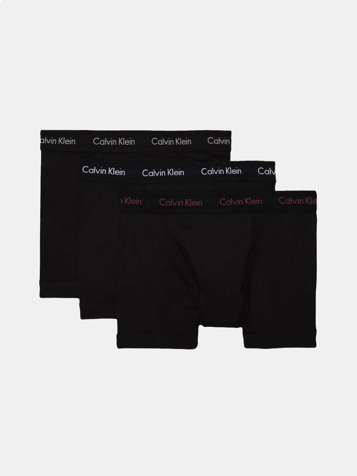 PACK X3 CALZONCILLO ALGODÓN HOMBRE CALVIN KLEIN STRETCH - 1