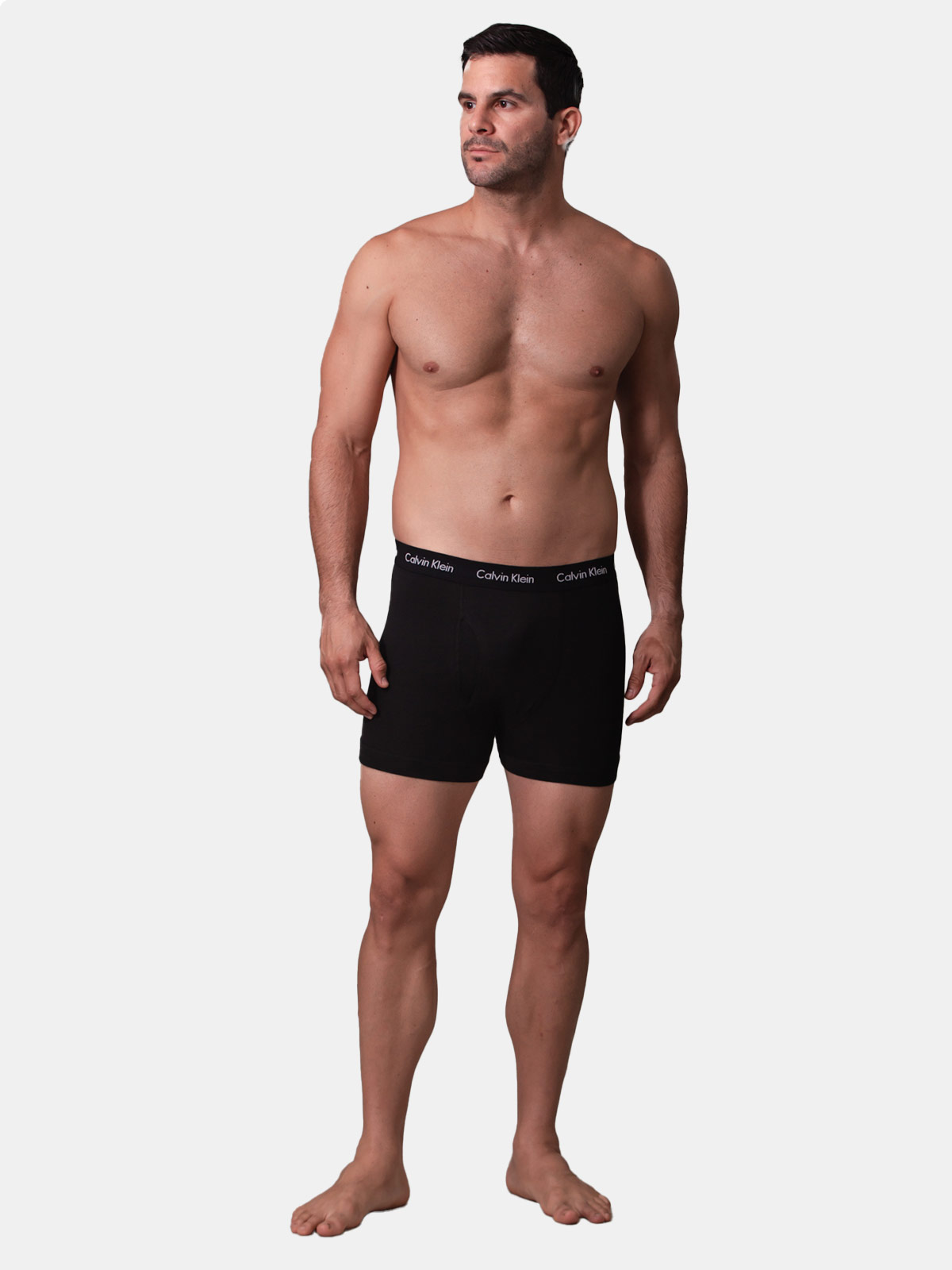PACK X3 CALZONCILLO ALGODÓN HOMBRE CALVIN KLEIN STRETCH - 2