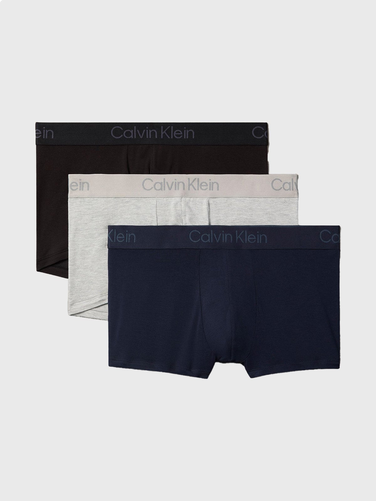 PACK X3 BOXER HOMBRE CALVIN KLEIN NEGRO TRUNK - 1