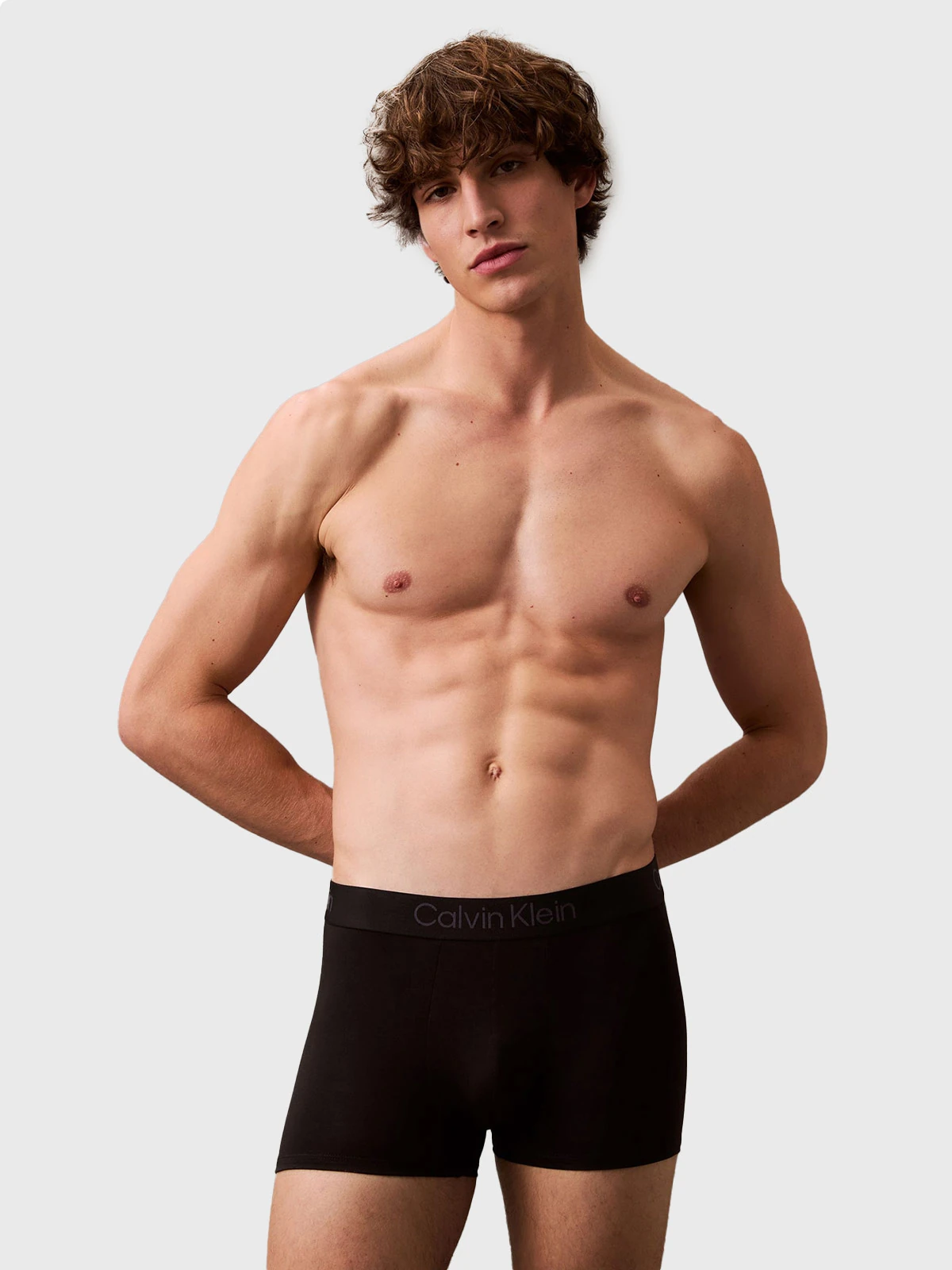 PACK X3 BOXER HOMBRE CALVIN KLEIN NEGRO TRUNK - 2