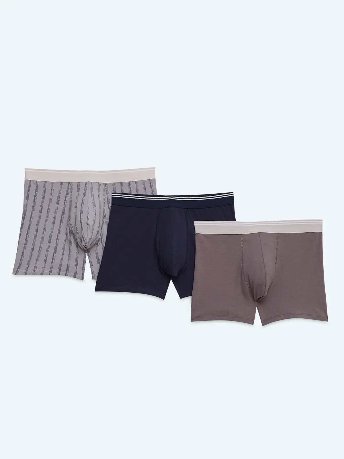 PACK X3 BÓXER HOMBRE BARBADOS ROOTS PRINT - 1