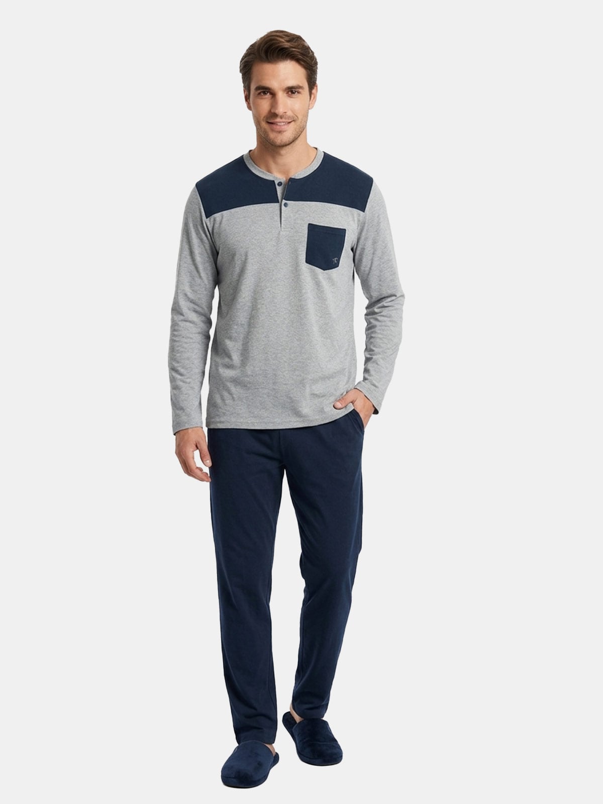 PIJAMA HOMBRE JOH HOLDEN INVIERNO NWJ256 - 1