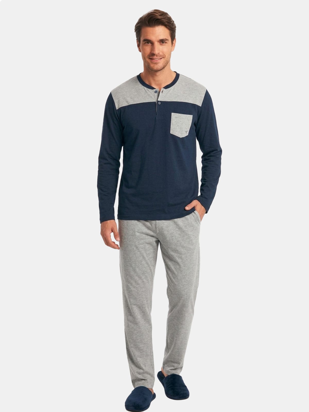 PIJAMA HOMBRE JOH HOLDEN INVIERNO NWJ256 - 1