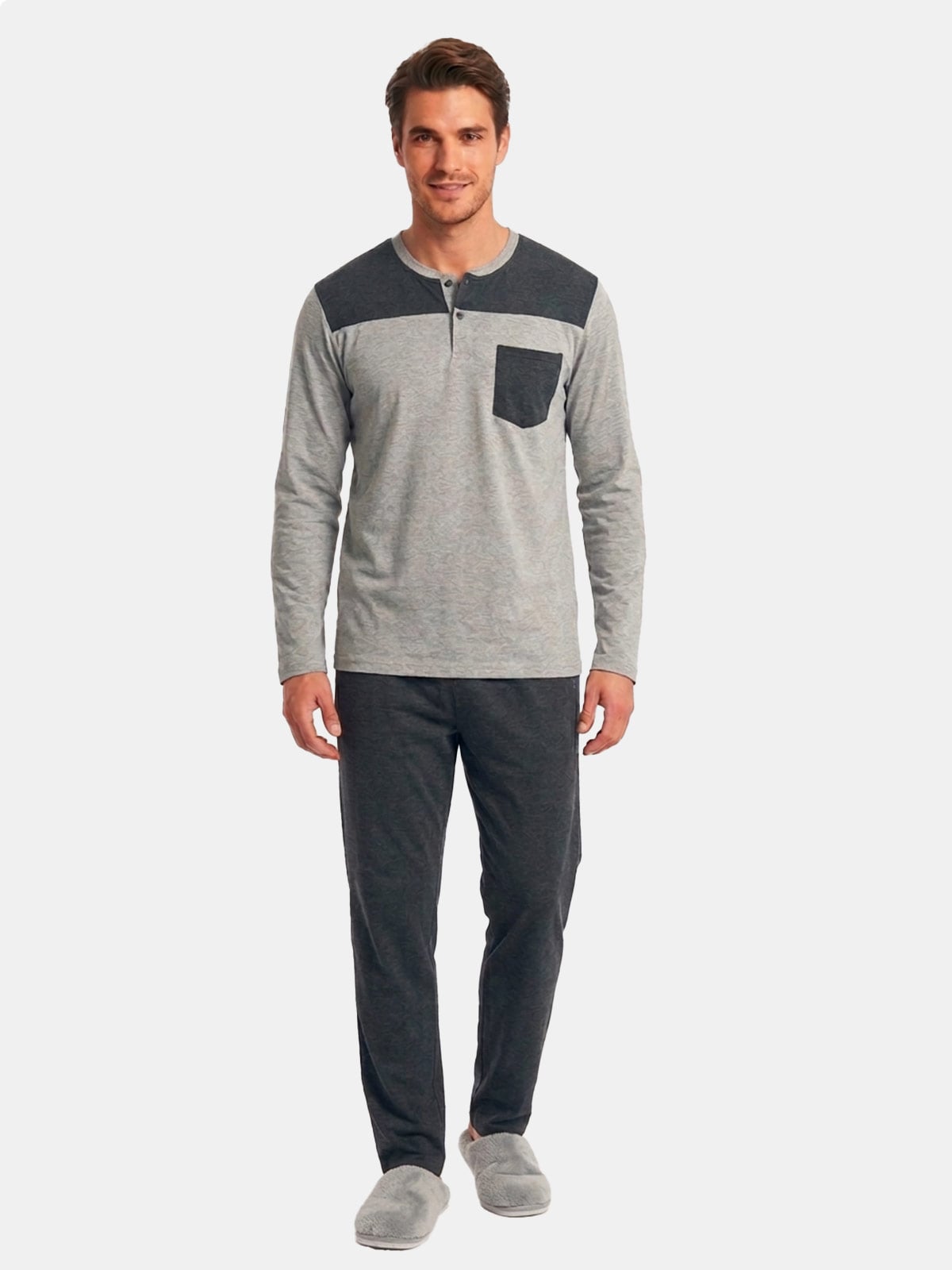 PIJAMA HOMBRE JOH HOLDEN INVIERNO NWJ256 - 1