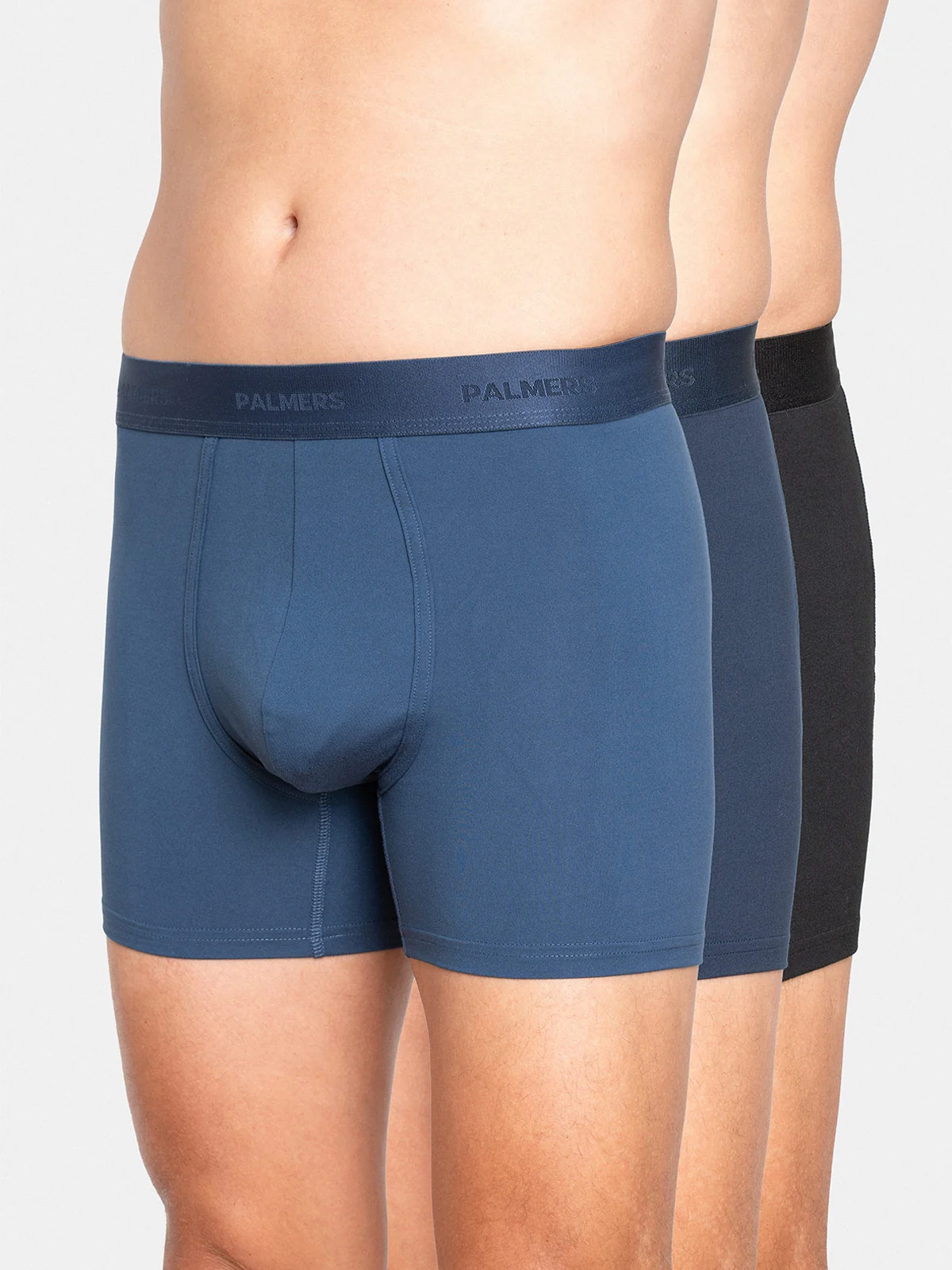 PACK X3 BÓXER MEDIO HOMBRE PALMERS MICROFIBRA - 1