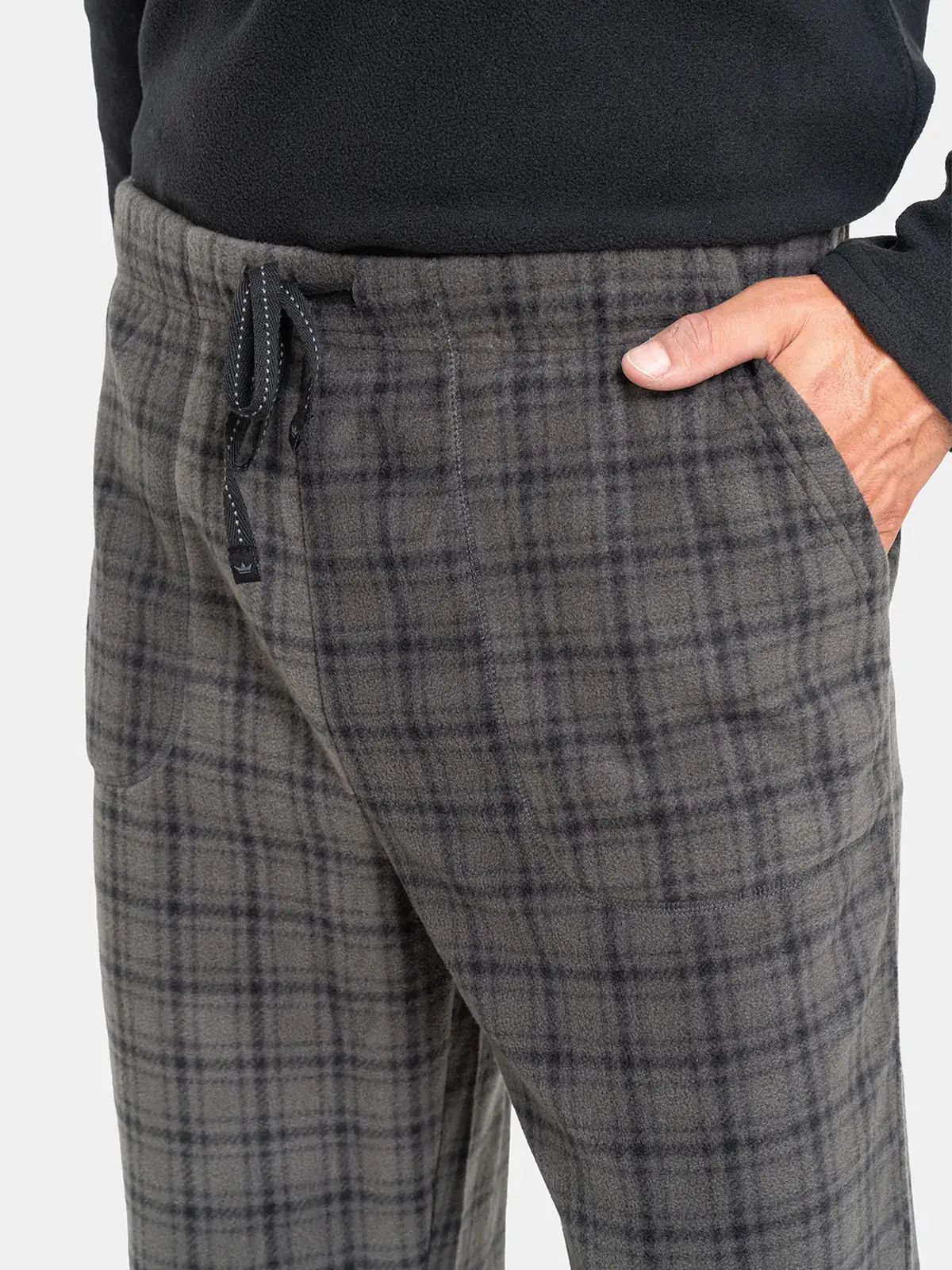 PIJAMA LARGO HOMBRE PALMERS MICROPOLAR BOLSILLO - 4