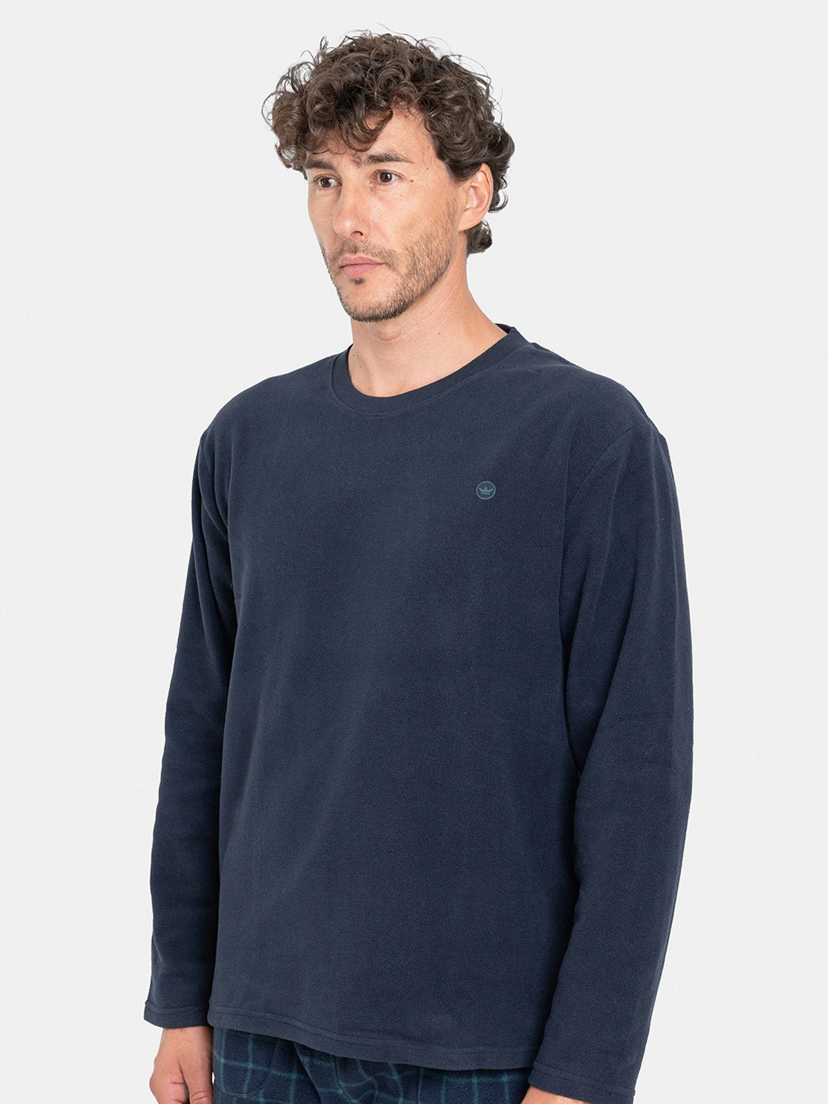 PIJAMA LARGO HOMBRE PALMERS MICROPOLAR BOLSILLO - 3