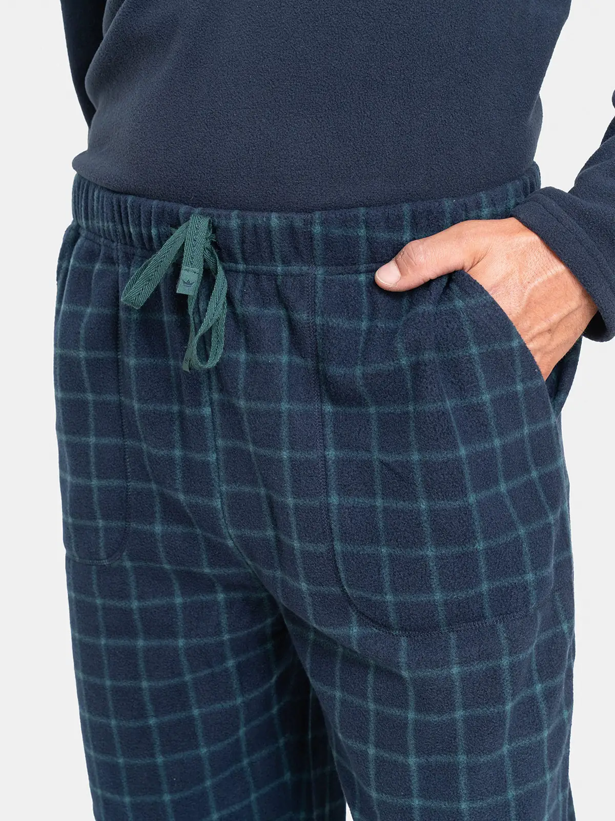 PIJAMA LARGO HOMBRE PALMERS MICROPOLAR BOLSILLO - 4