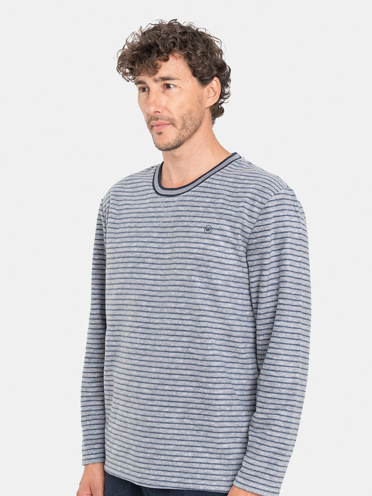 PIJAMA LARGO HOMBRE PALMERS MICROPOLAR BOLSILLO - 3