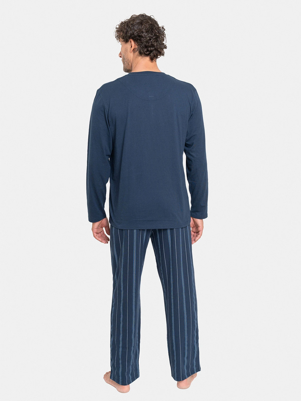 PIJAMA HOMBRE PALMERS ABOTONADO JERSEY ALGODÓN - 2