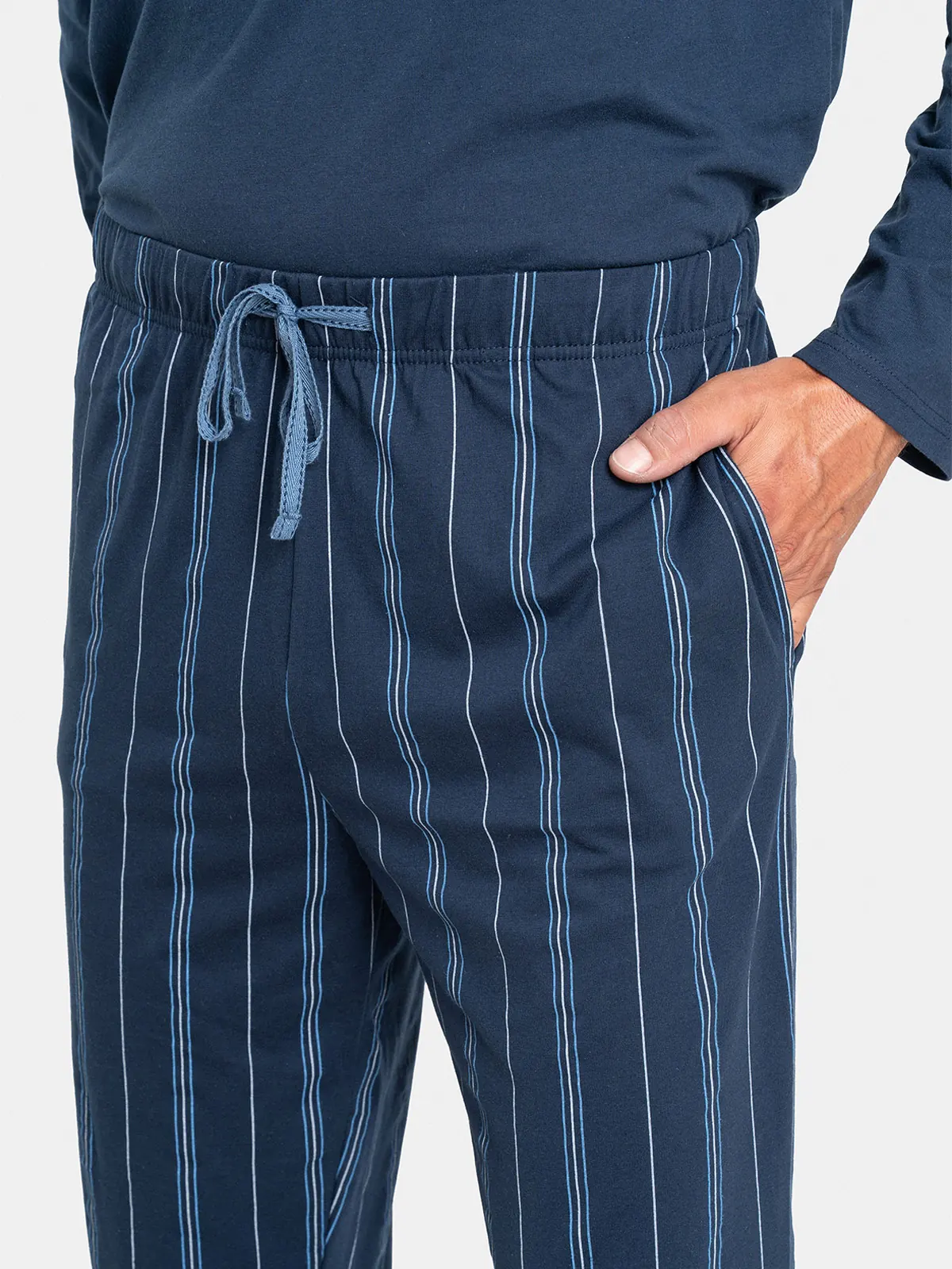 PIJAMA HOMBRE PALMERS ABOTONADO JERSEY ALGODÓN - 4