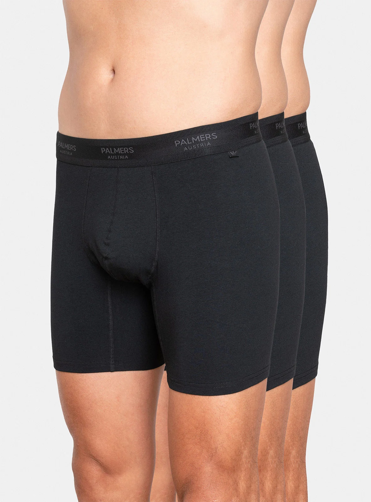 PACK X3 BÓXER MEDIO HOMBRE PALMERS ALGODÓN PREMIUM - 1