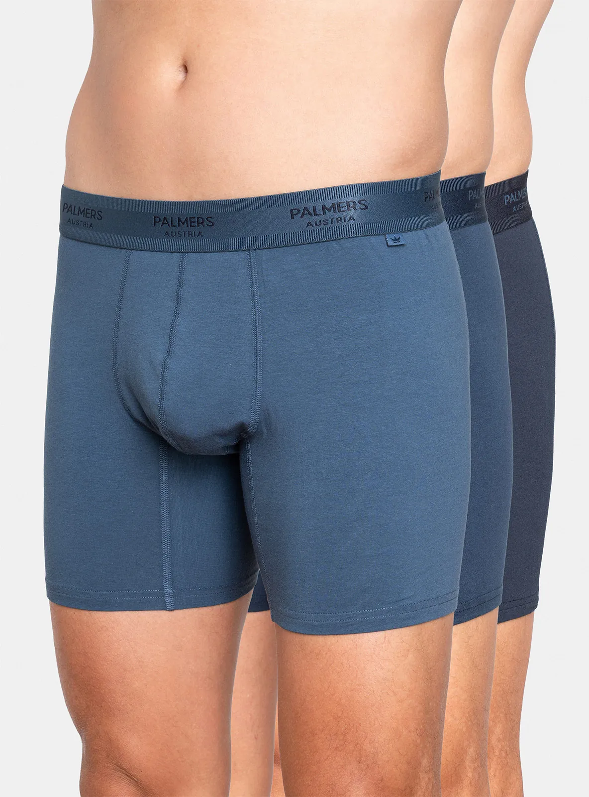 PACK X3 BÓXER MEDIO HOMBRE PALMERS ALGODÓN PREMIUM - 1