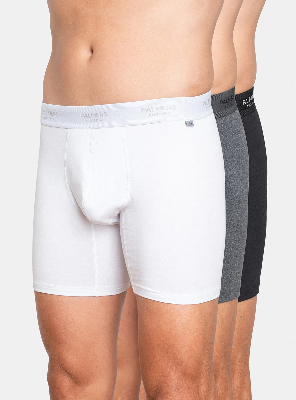 PACK X3 BÓXER MEDIO HOMBRE PALMERS ALGODÓN PREMIUM - 1