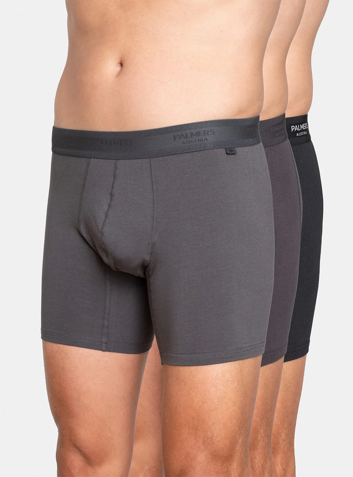PACK X3 BÓXER MEDIO HOMBRE PALMERS ALGODÓN PREMIUM - 1