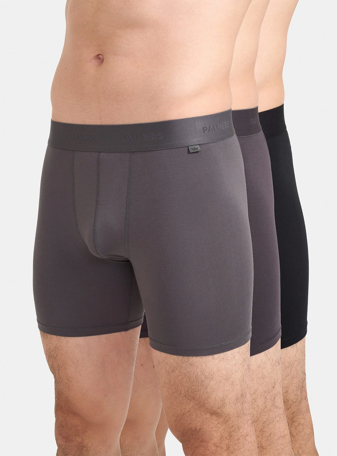 PACK X3 BÓXER MEDIO HOMBRE PALMERS BAMBU - 1