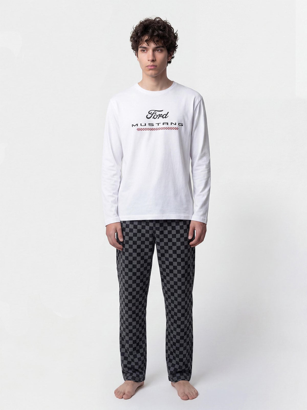 PIJAMAS MANGA LARGA HOMBRE INDEX NEGRO - 3