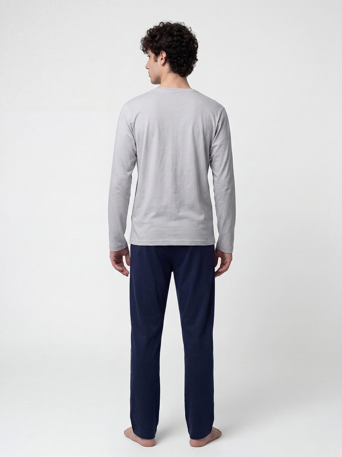 PIJAMAS MANGA LARGA HOMBRE INDEX HIELO - 2