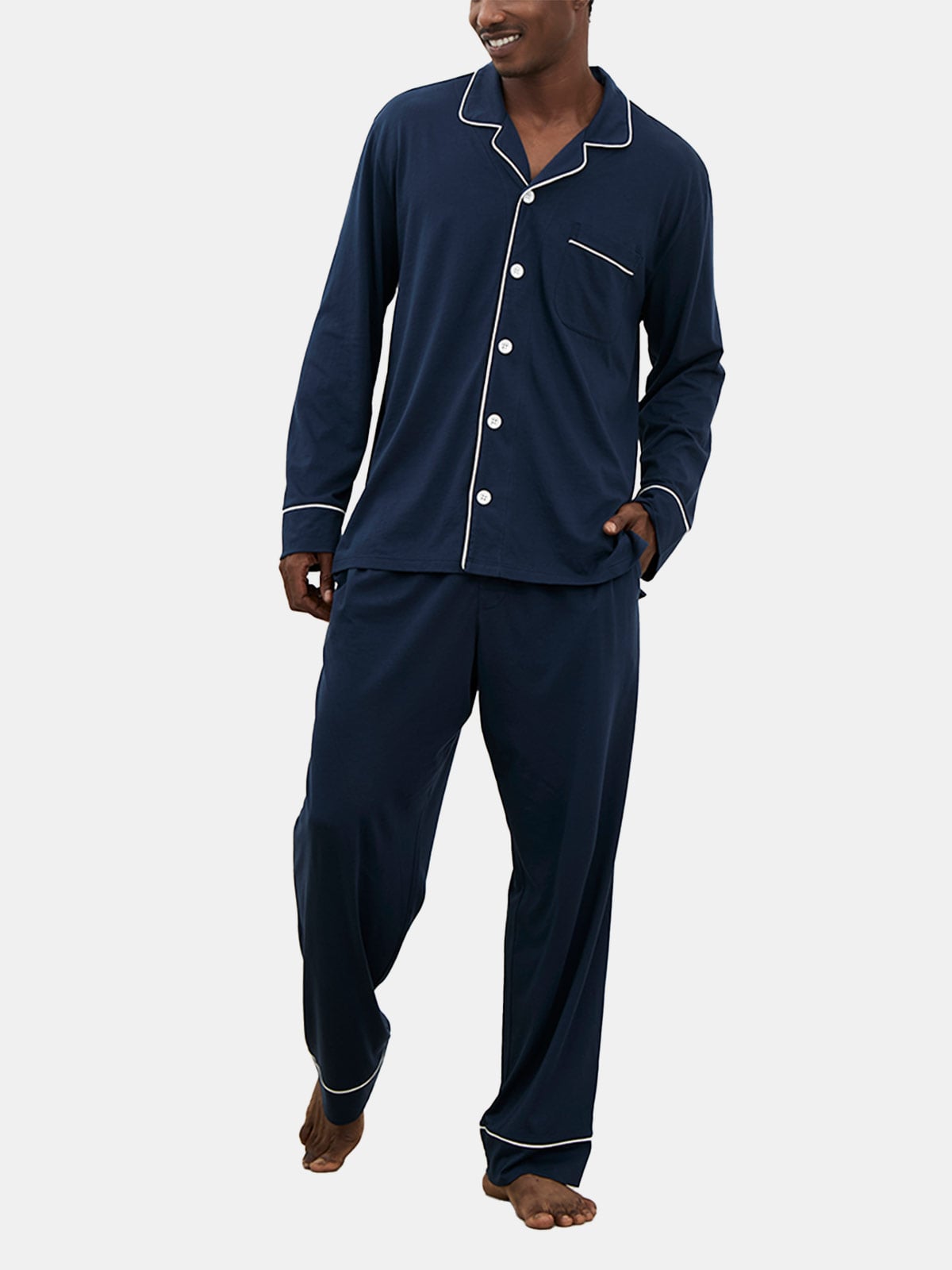 PIJAMA HOMBRE IN BLOOM CAMISERO - 1