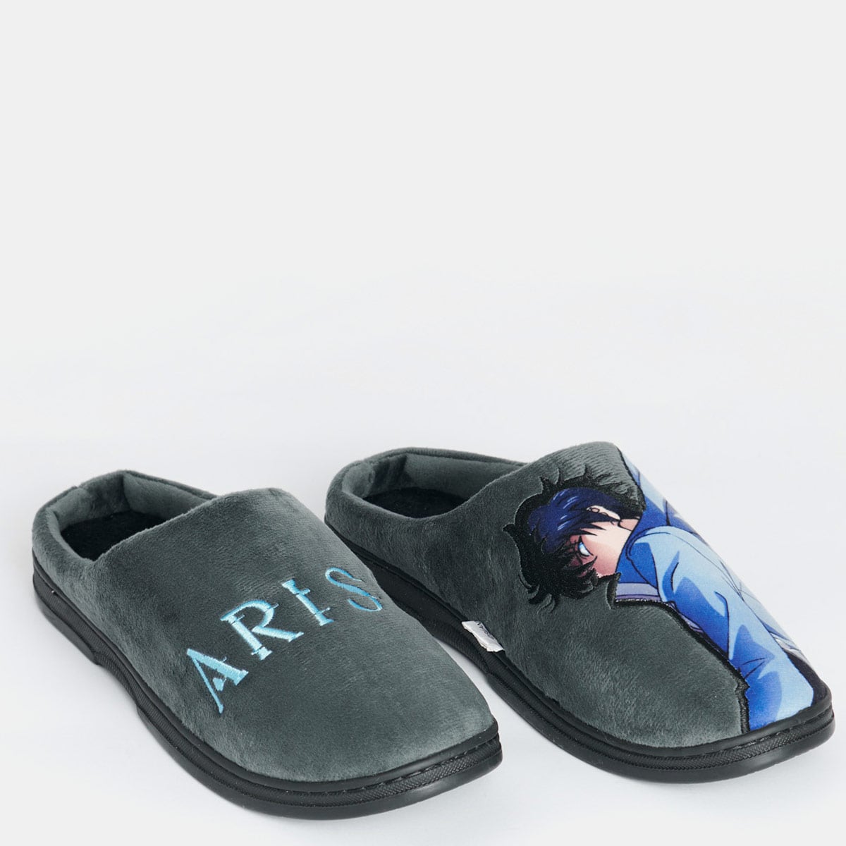 PANTUFLA HOMBRE INDEX GRIS SOLO LEVELING - 6