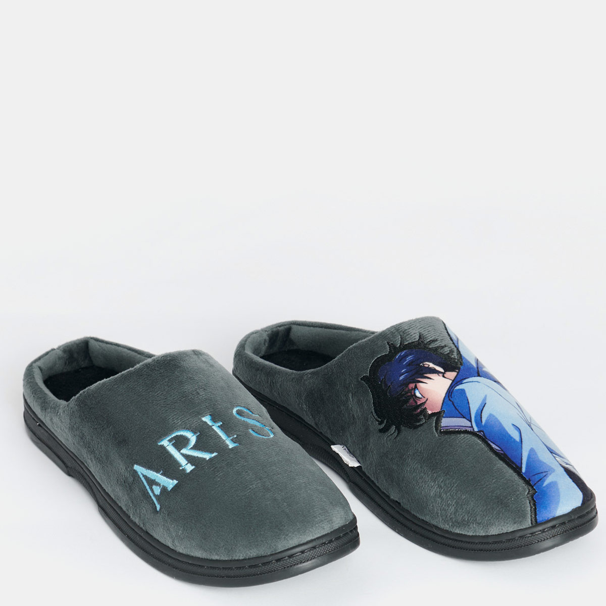 PANTUFLA HOMBRE INDEX GRIS SOLO LEVELING - 6