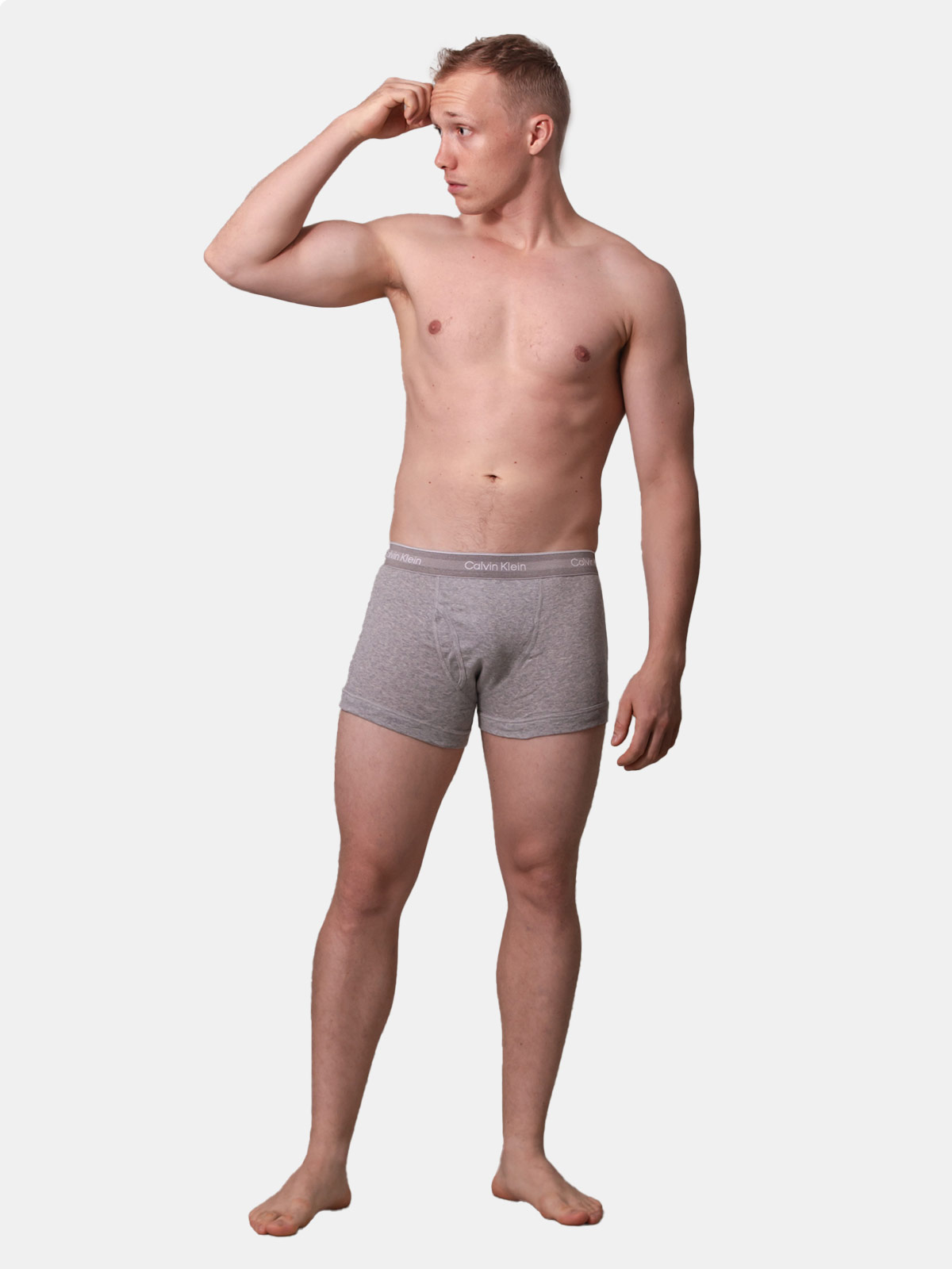 PACK 3 BOXER ALGODÓN HOMBRE CALVIN KLEIN CLASSIC TRUNK - 4