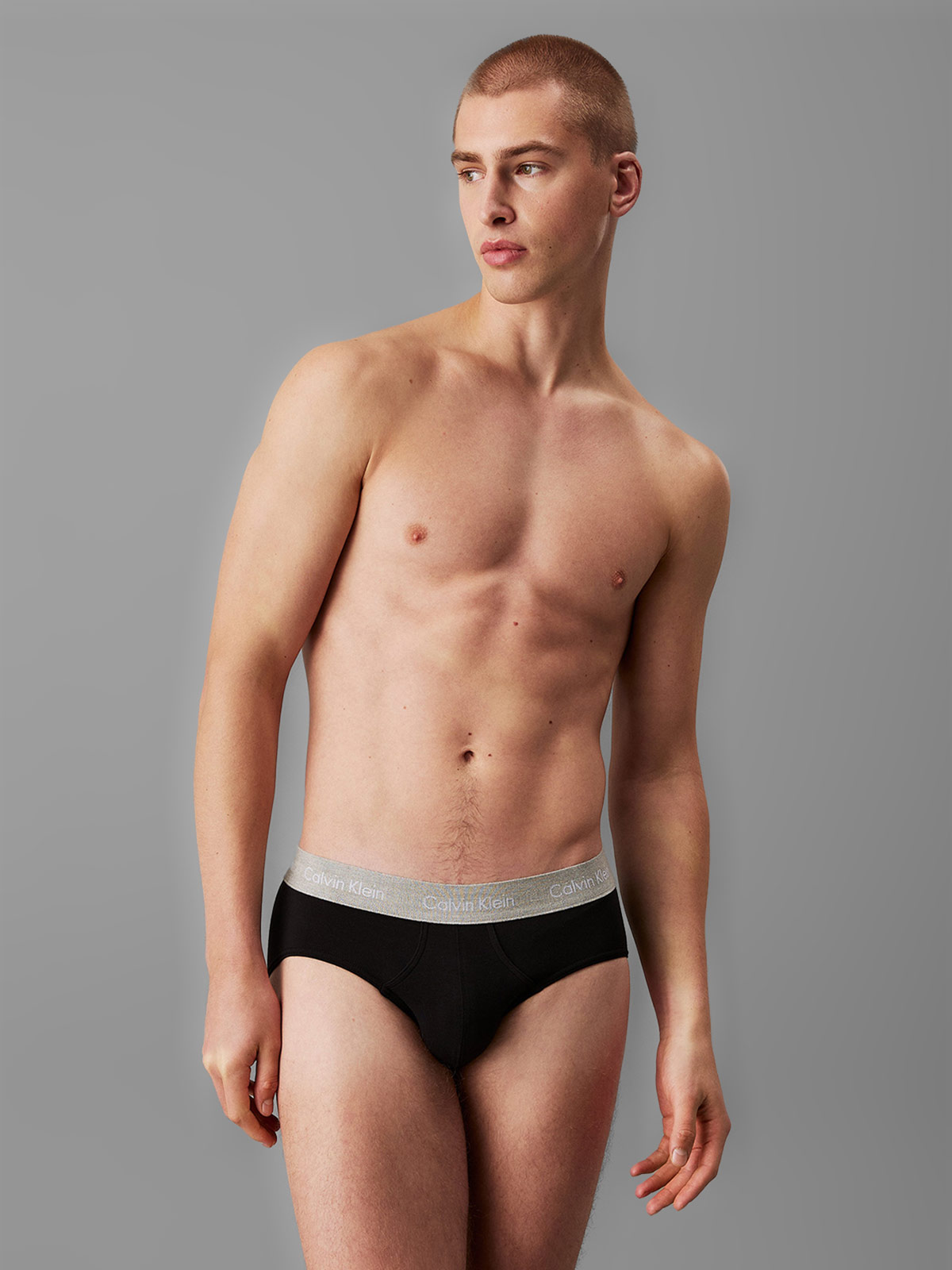 PACK 3 CALZONCILLO ALGODÓN HOMBRE CALVIN KLEIN STRETCH HIP BRIEF - 2