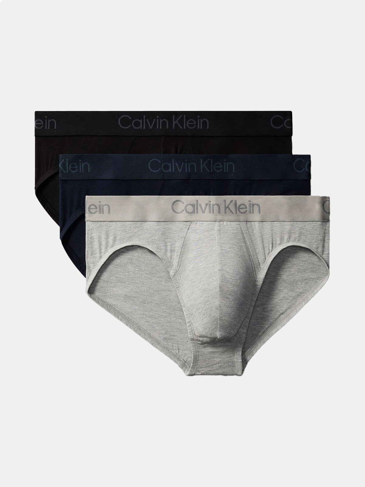 PACK 3 CALZONCILLO ALGODÓN HOMBRE CALVIN KLEIN MODER MODAL HIP BRIEF - 1