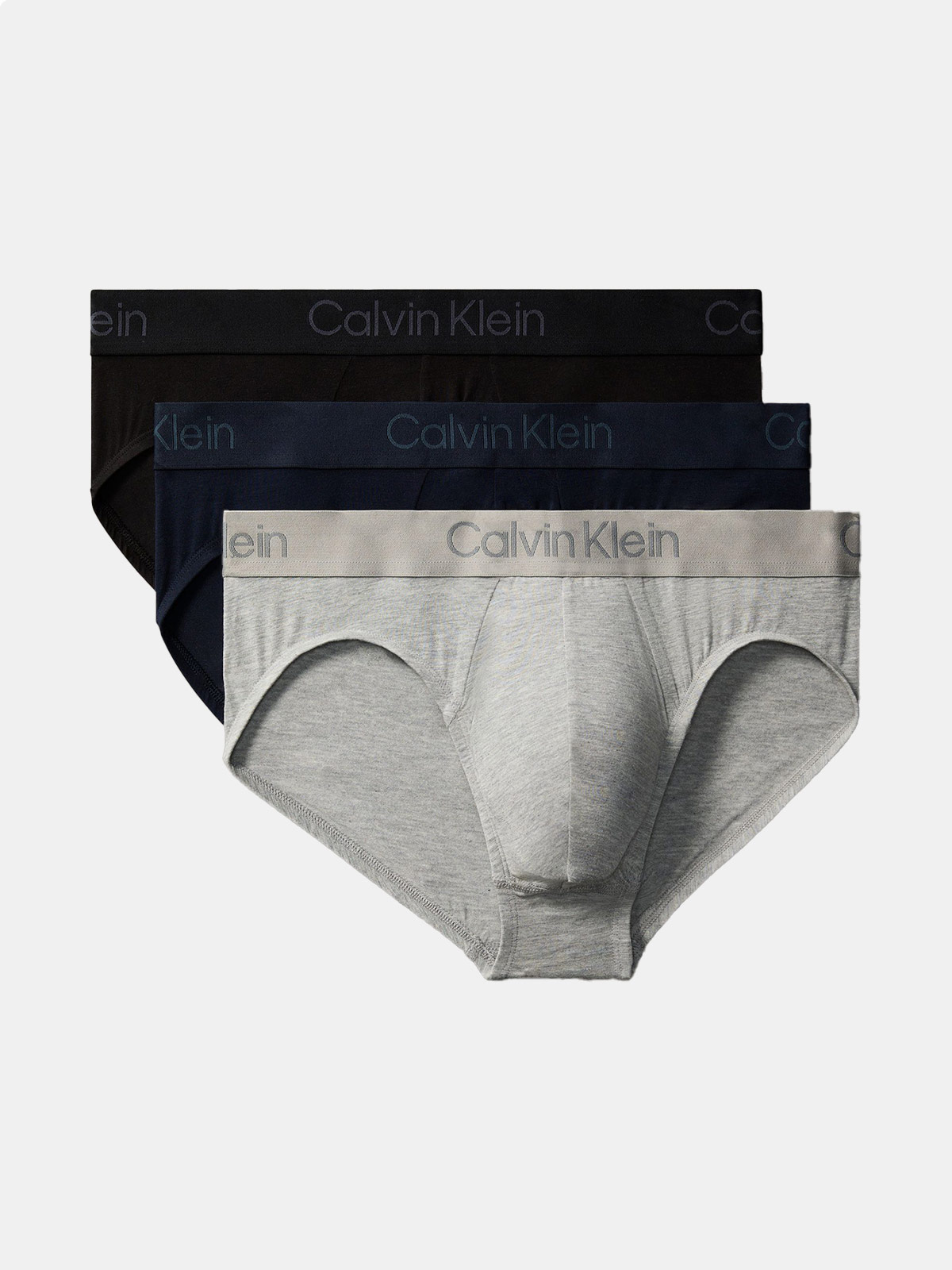 PACK 3 CALZONCILLO ALGODÓN HOMBRE CALVIN KLEIN MODER MODAL HIP BRIEF - 1