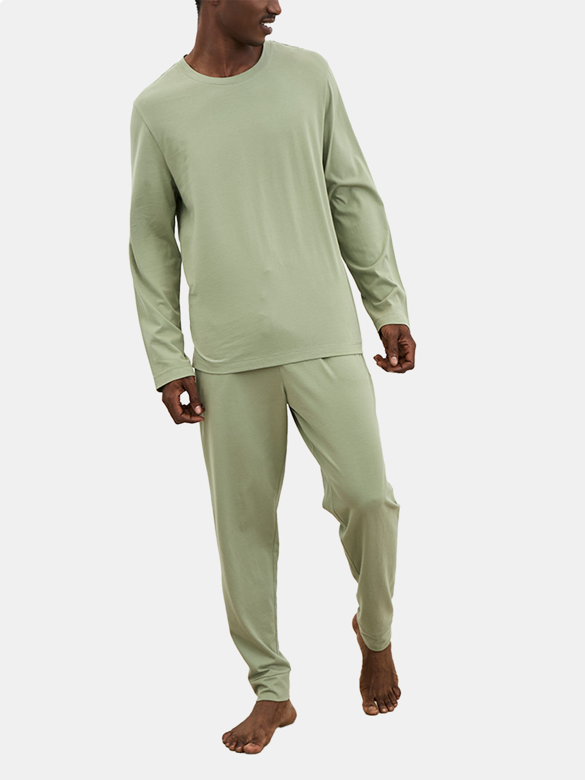 POLO PIJAMA MANGA LARGA HOMBRE IN BLOOM CREW NECK - 3