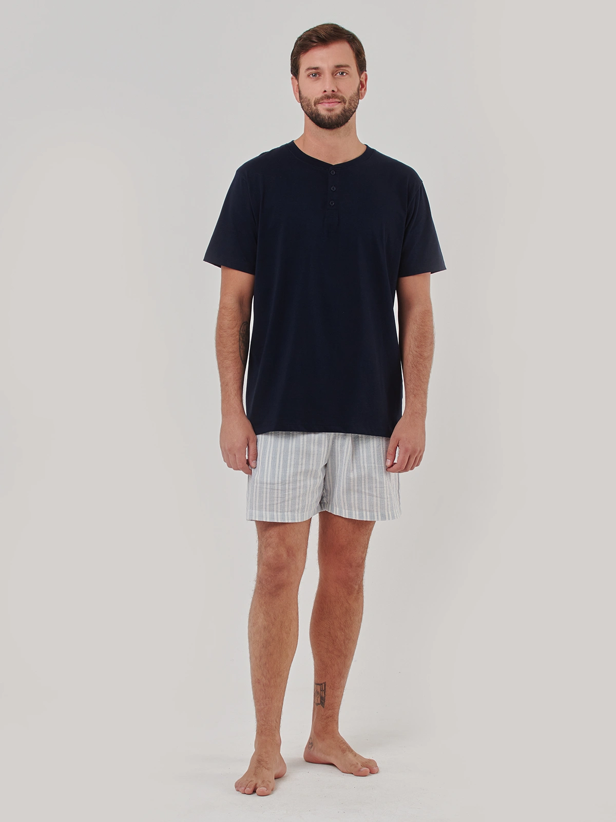 PIJAMAS MANGA CORTA ALGODÓN HOMBRE MARQUIS - 5