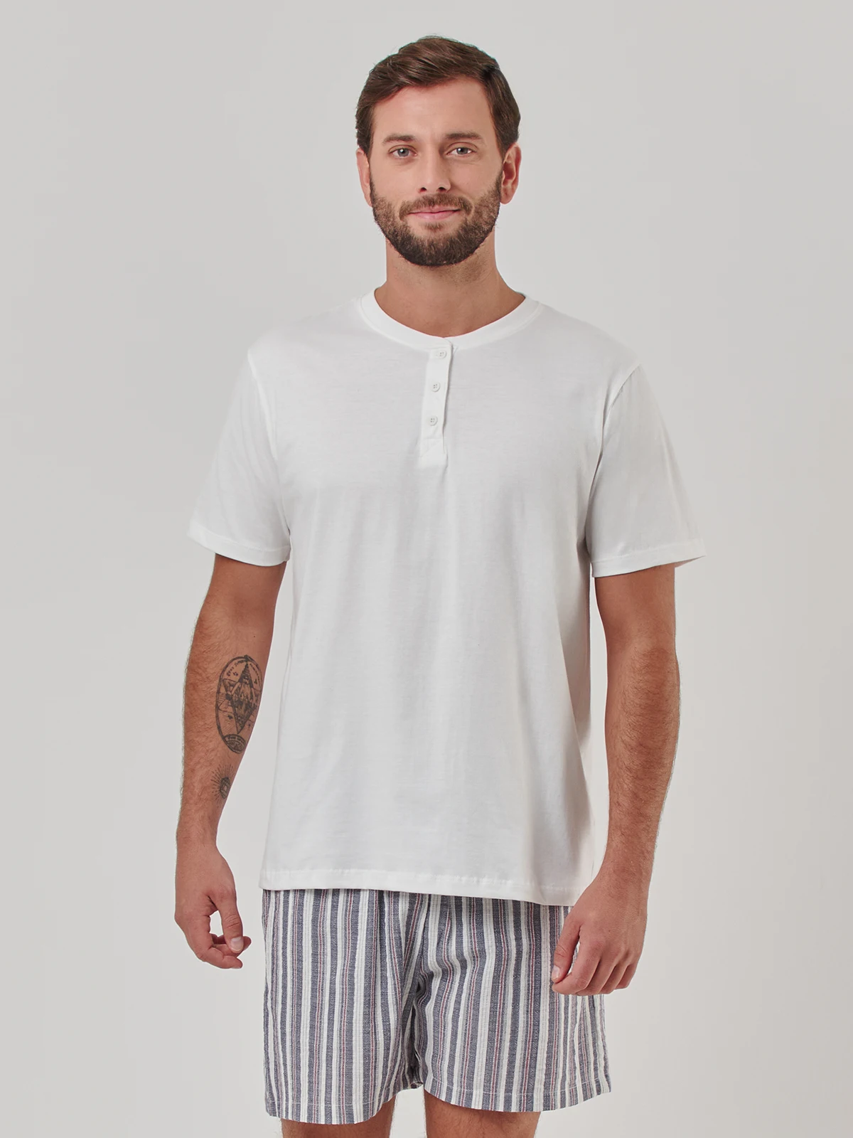 PIJAMA MANGA CORTA HOMBRE MARQUIS SHORT - 4