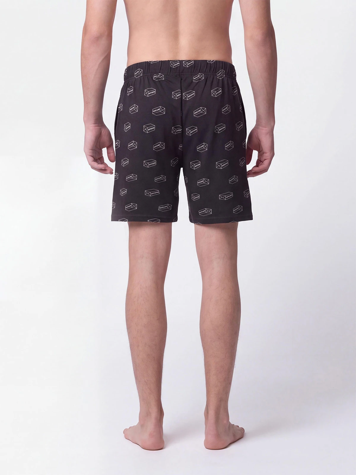SHORT ALGODÓN HOMBRE INDEX GRIS - 2