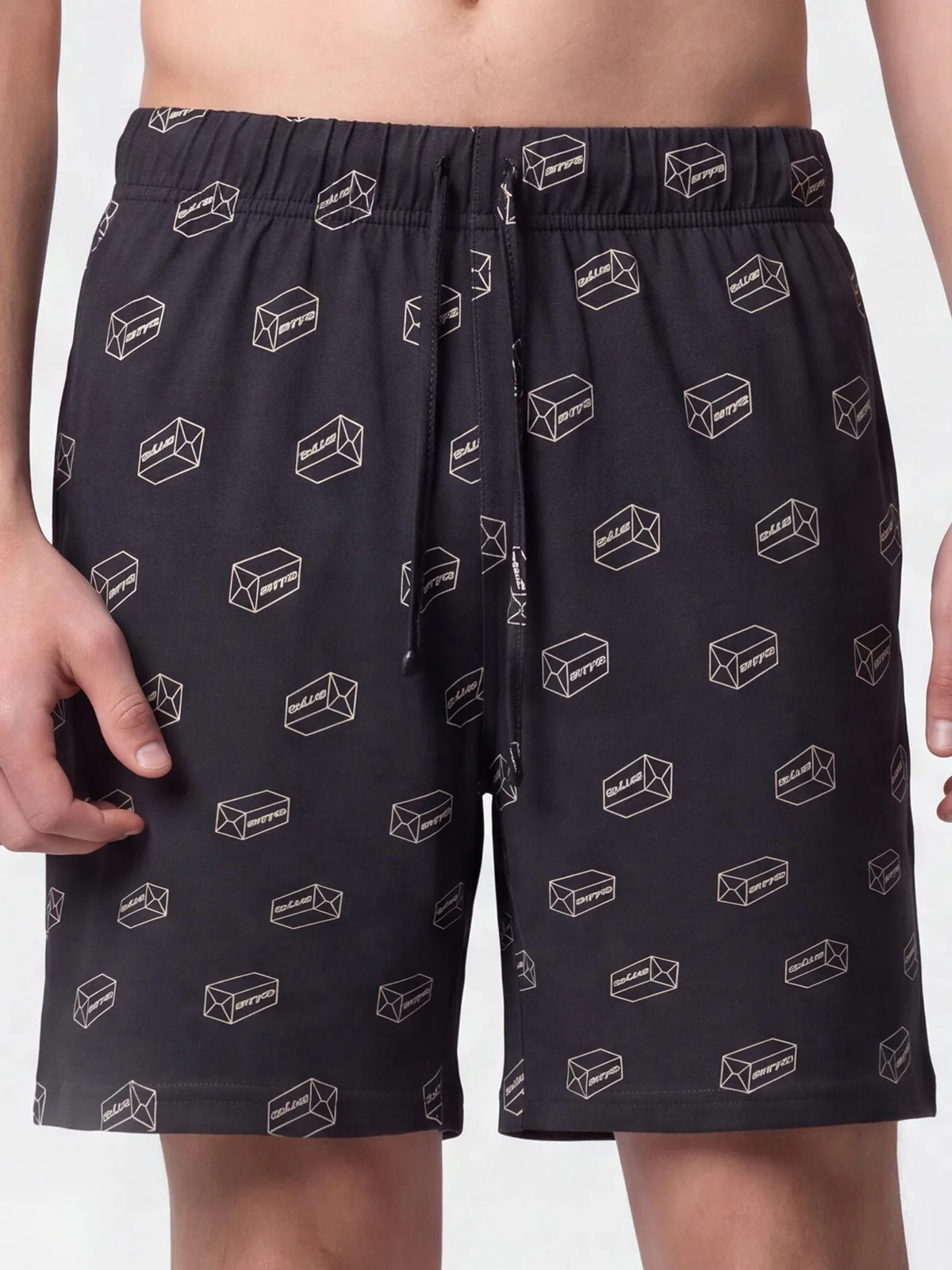 SHORT ALGODÓN HOMBRE INDEX GRIS - 4