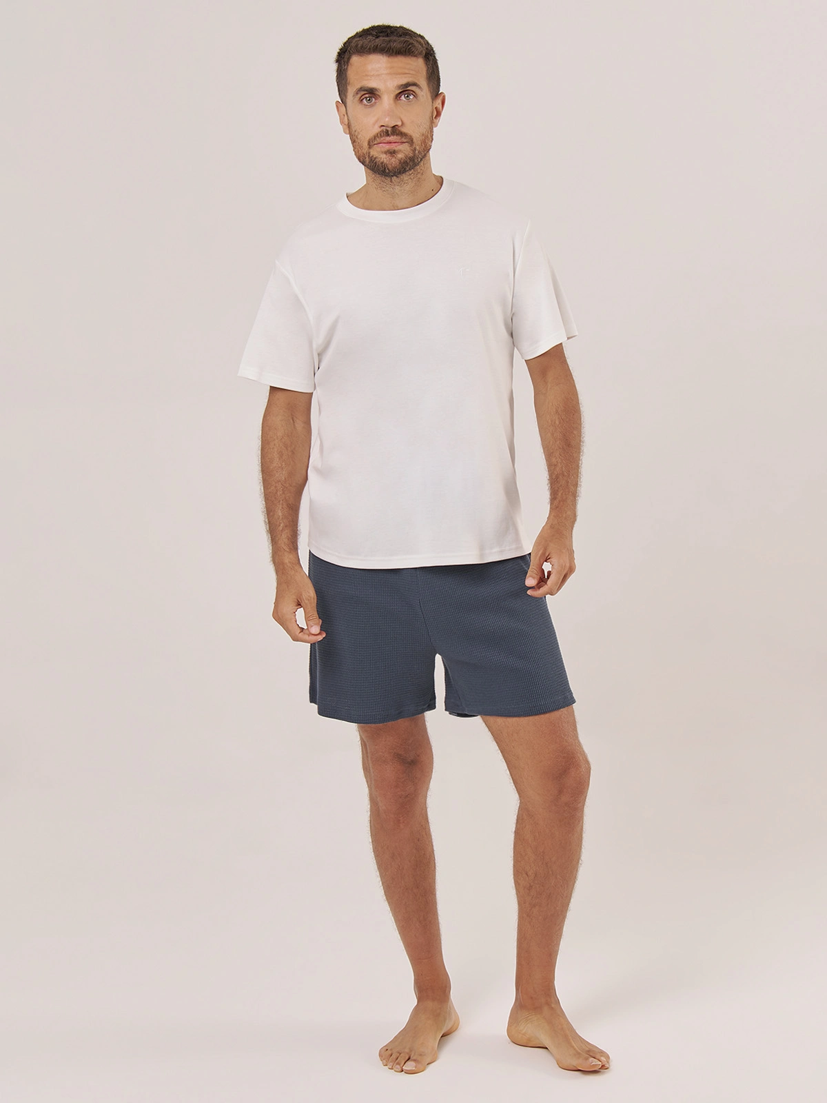 PIJAMAS MANGA CORTA HOMBRE CACHAREL NEGRO - 1