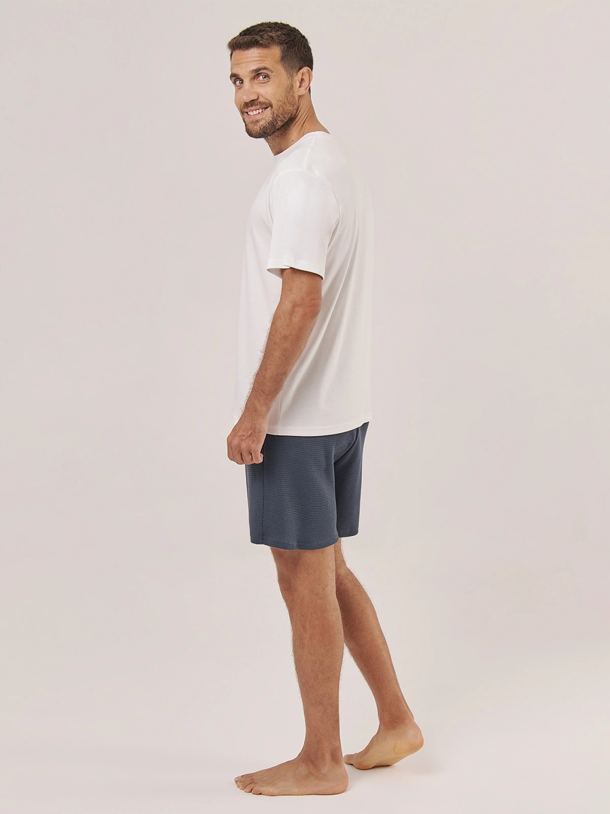 PIJAMAS MANGA CORTA HOMBRE CACHAREL NEGRO - 2